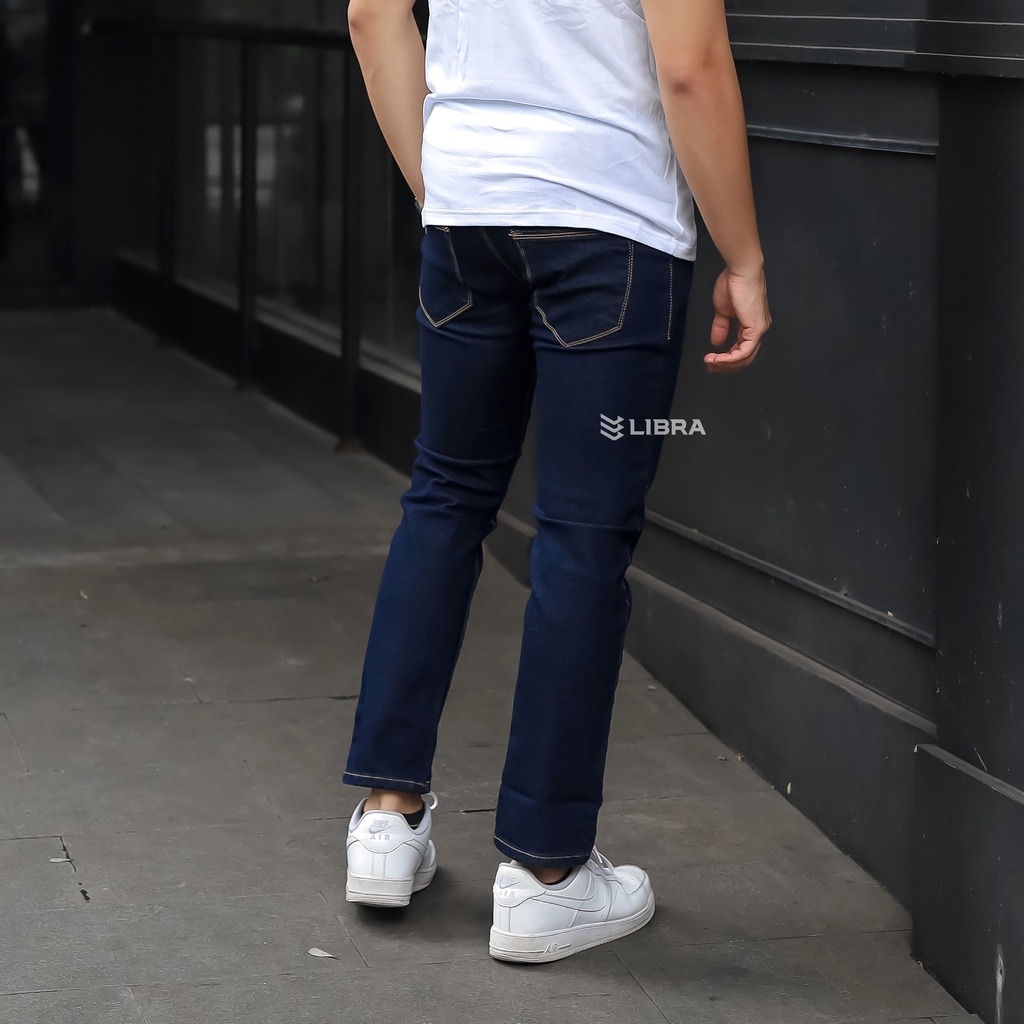 Delibra Celana Jeans Pria Navy