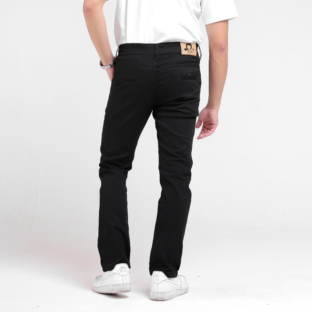 Delibra Celana Chino Panjang Original Black