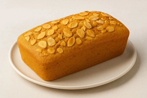 Image of Medium Size Klasik Series Topping Almond Banana Cake Bapak 
