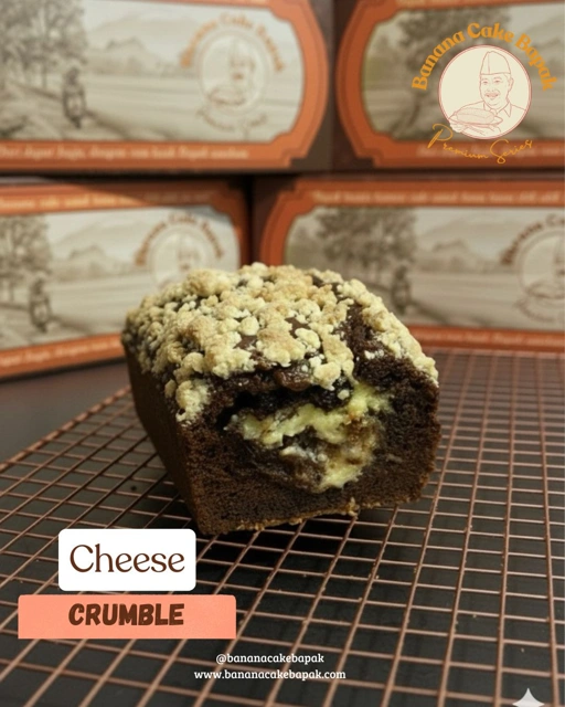 Image of MINI PREMIUM CREAM CHEESE BANANA CAKE BAPAK