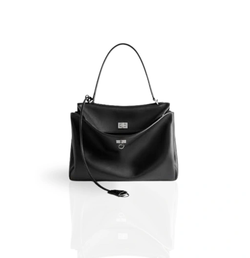 Image of OSLO BLACK SILVER HARDWARE