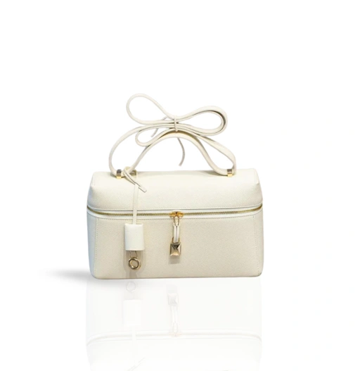 Image of LOUI BEIGE SLING 27 TEXTURED LEATHER