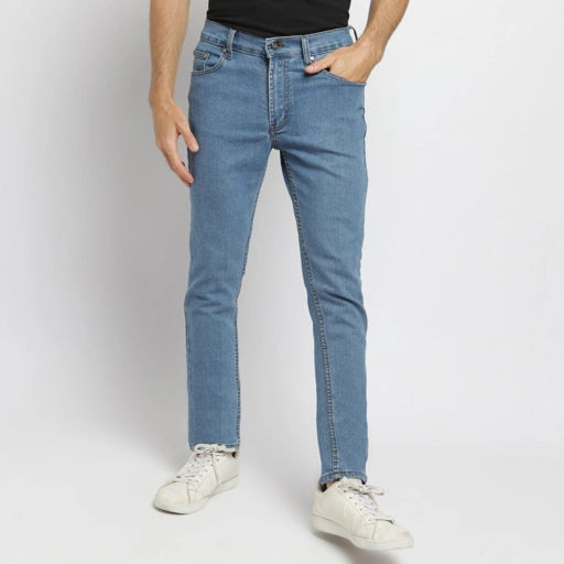 Image of PAULMAY Celana Panjang Jeans Pria Slim Fit - Sky Light