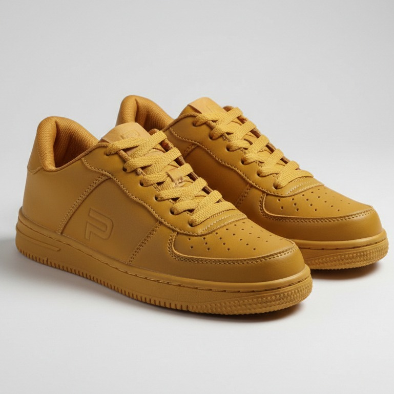 PAULMAY - Sepatu Sneakers Pria Wanita Denver - Brown