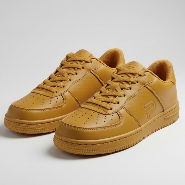 PAULMAY - Sepatu Sneakers Pria Wanita Denver - Brown