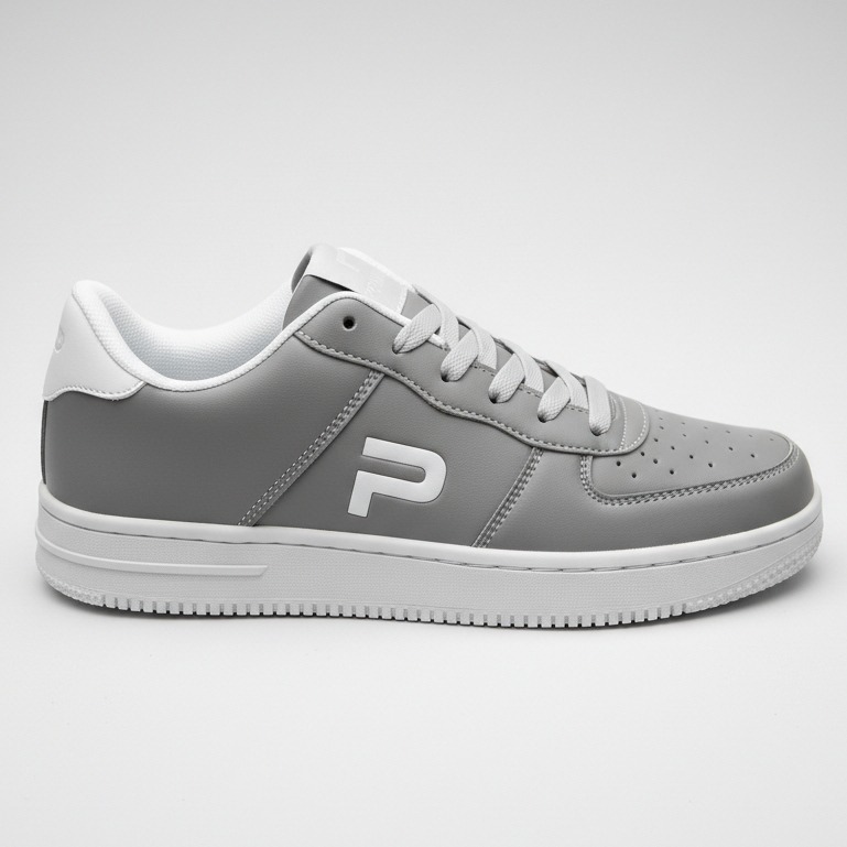 PAULMAY - Sepatu Sneakers Pria Wanita Denver - Grey White