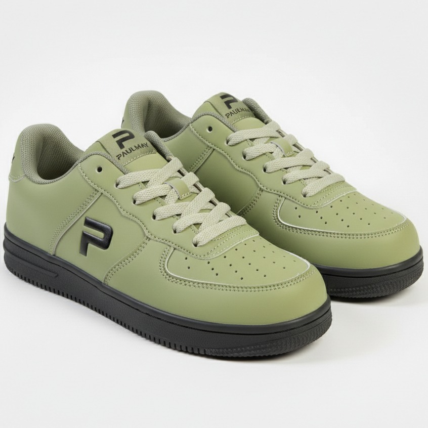 PAULMAY - Sepatu Sneakers Pria Wanita Denver - Sage