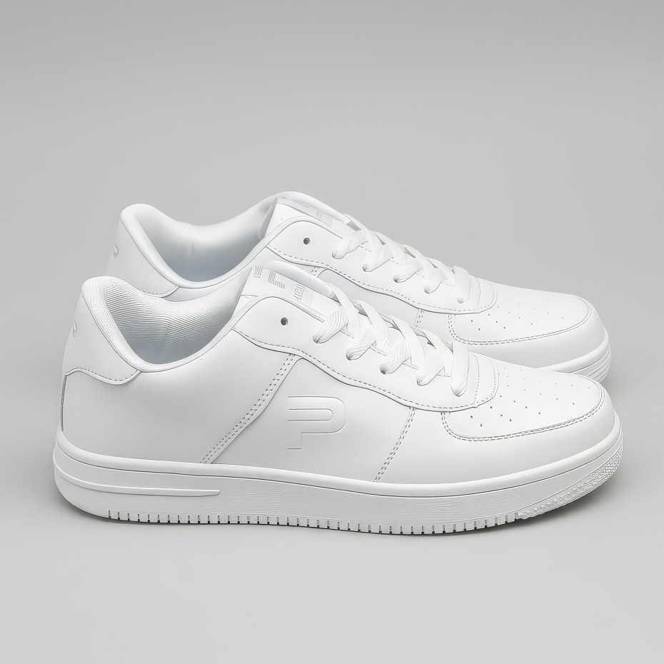 PAULMAY - Sepatu Sneakers Pria Wanita Denver - White