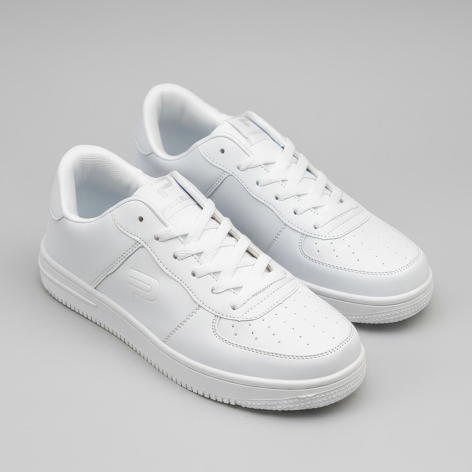PAULMAY - Sepatu Sneakers Pria Wanita Denver - White