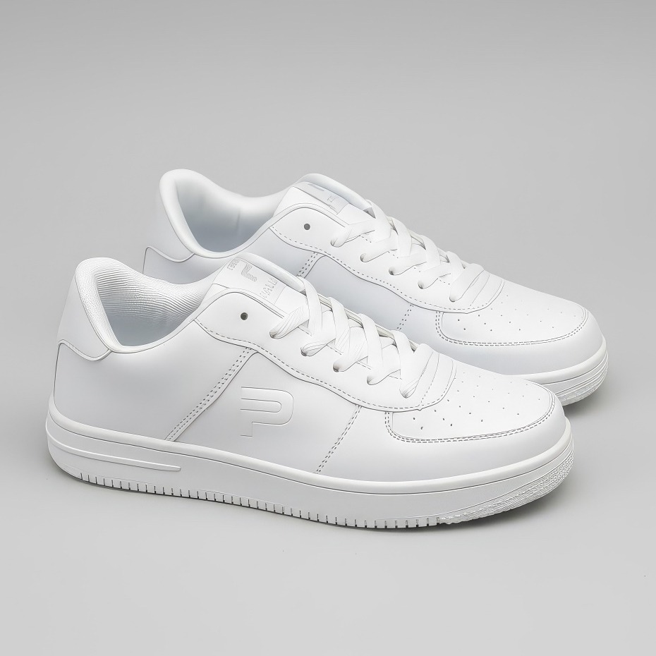 PAULMAY - Sepatu Sneakers Pria Wanita Denver - White