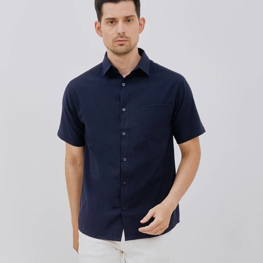 Image of Paulmay Kemeja Lengan pendek Pria Reguler Fit Shirt