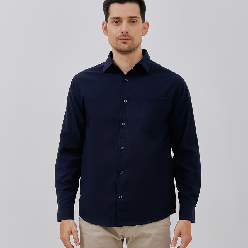 Paulmay Kemeja Pria Reguler Fit Oxford Shirts