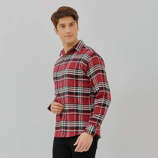 Image of PAULMAY Kemeja Flanel Pria Lengan Panjang 6713