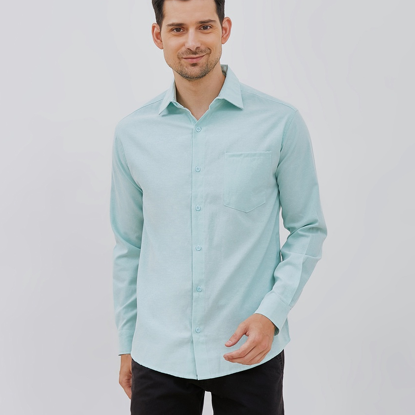 Paulmay Kemeja Pria Reguler Fit Oxford Shirts