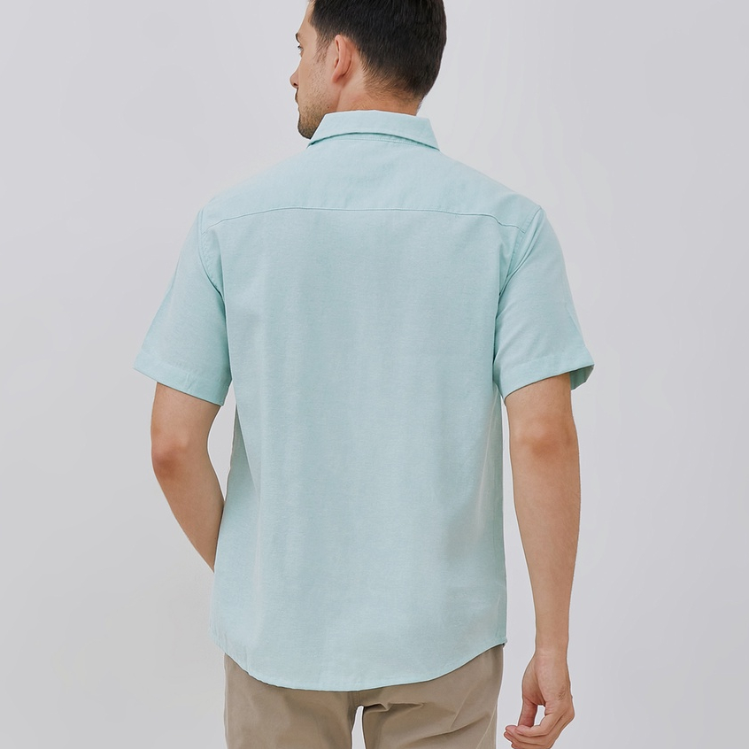 Paulmay Kemeja Lengan pendek Pria Reguler Fit Shirt