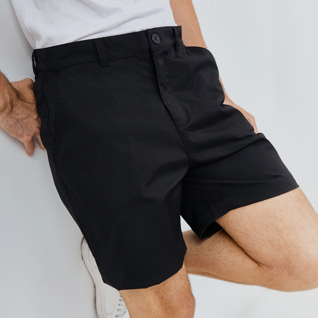 Paulmay Celana Chino Pria Pendek Reguler Fit