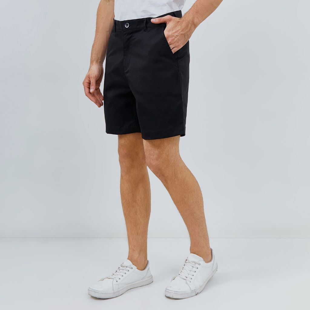 Paulmay Celana Chino Pria Pendek Reguler Fit