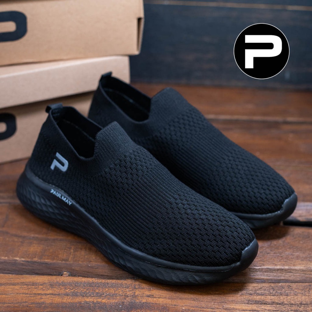 PAULMAY - Sepatu Slip On Running Pria Go Walk