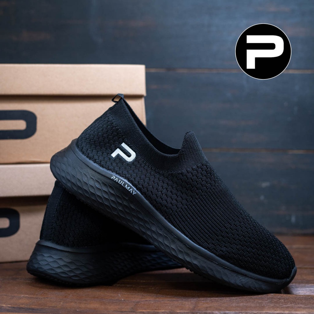 PAULMAY - Sepatu Slip On Running Pria Go Walk