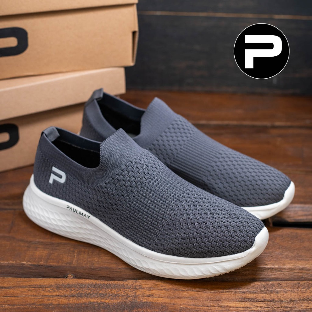 PAULMAY - Sepatu Slip On Running Pria Go Walk