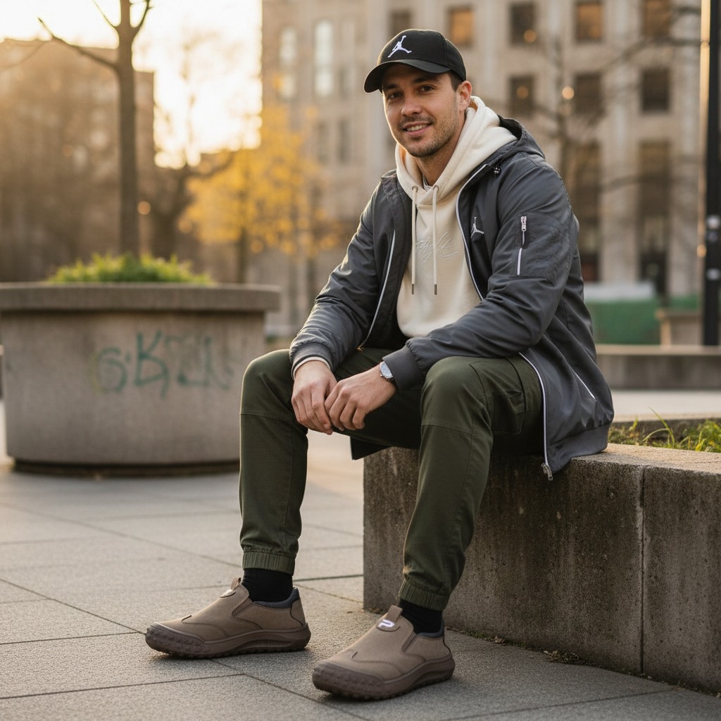 Paulmay Sepatu Slipon Pria Wanita Leon
