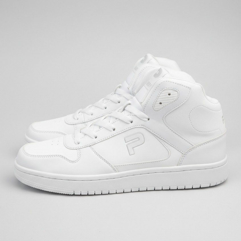 PAULMAY - Sepatu Sneakers Pria Wanita Lisbon High - White