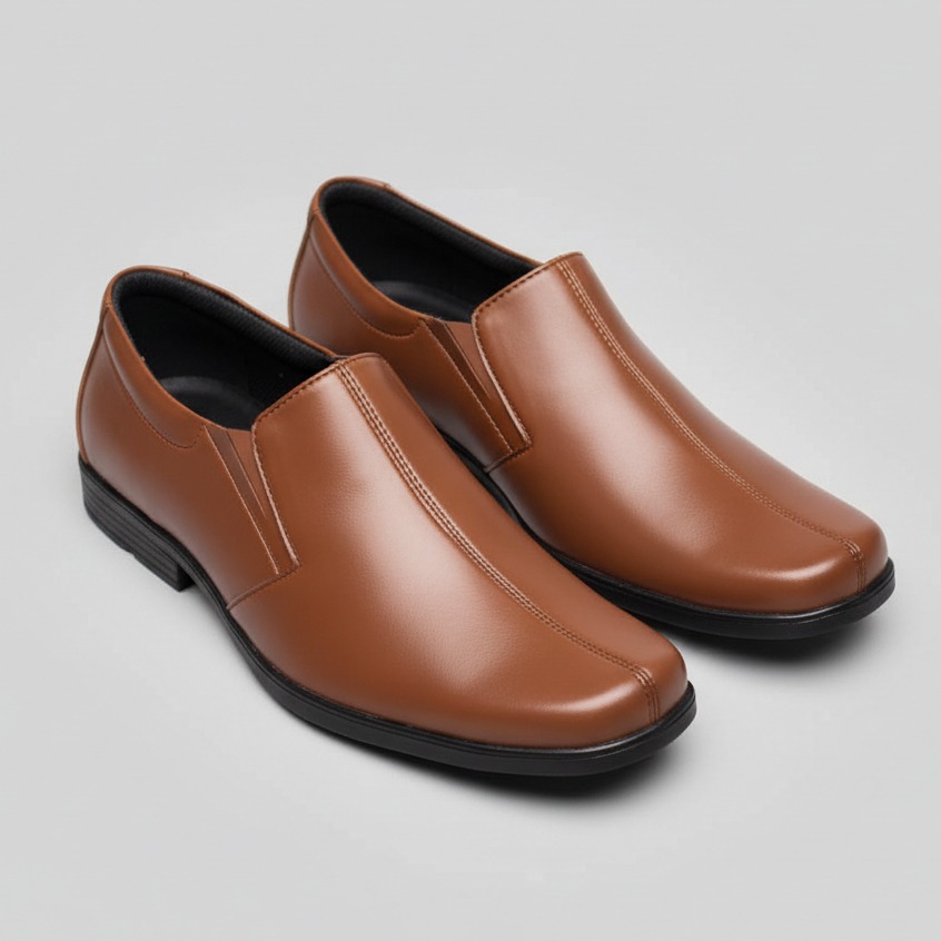PAULMAY - Sepatu Formal Kerja Pria Milan 79 Brown