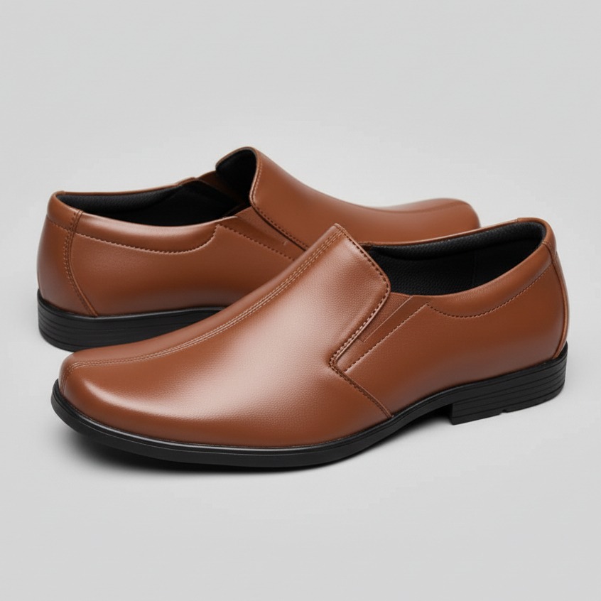 PAULMAY - Sepatu Formal Kerja Pria Milan 79 Brown