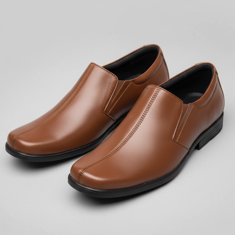 PAULMAY - Sepatu Formal Kerja Pria Milan 79 Brown