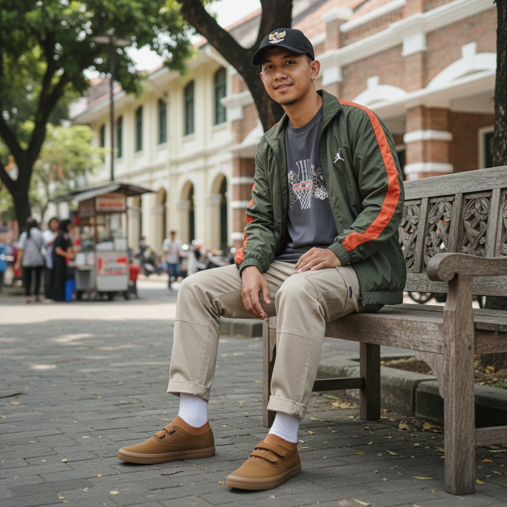 Paulmay Sepatu Slip on Pria Nagoya