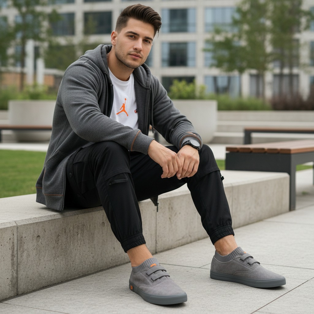Paulmay Sepatu Slip on Pria Nagoya