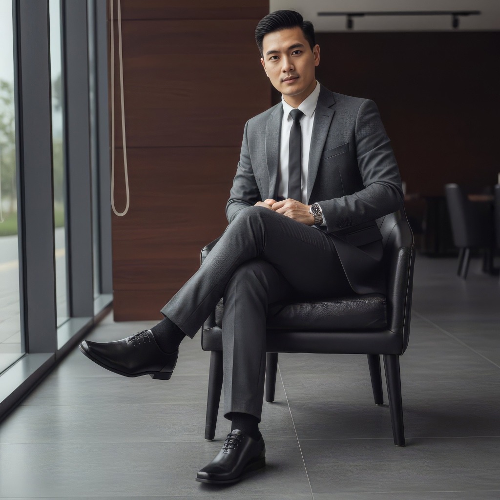 PAULMAY - Sepatu Formal Kerja Pria Venesia 24