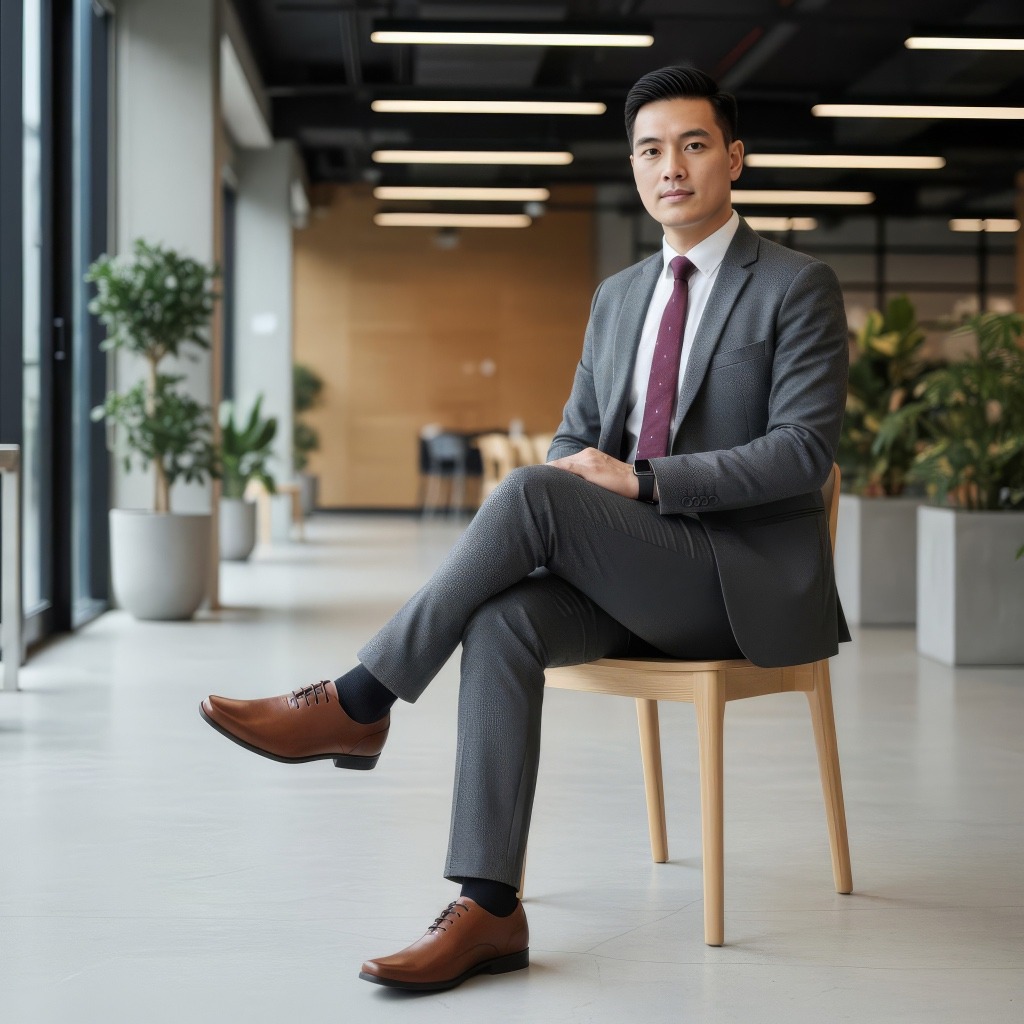 PAULMAY - Sepatu Formal Kerja Pria Venesia 24