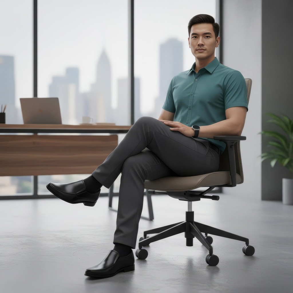 PAULMAY - Sepatu Formal Kerja Pria Venesia 25