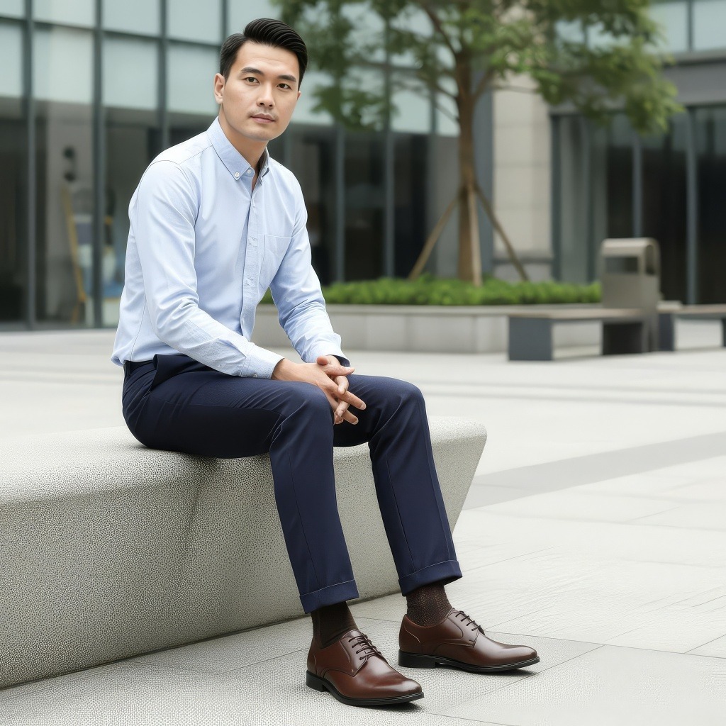 PAULMAY - Sepatu Formal Casual Pria Wina 65