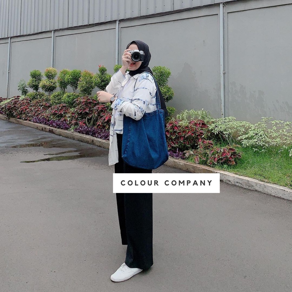 Colour Company Colony Denim Tote Bag Jeans