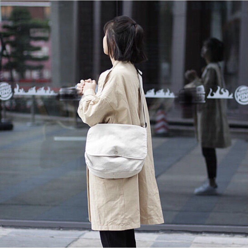 TAS SLING BAG CANVAS 2 SIZE MEDIUM & LARGE