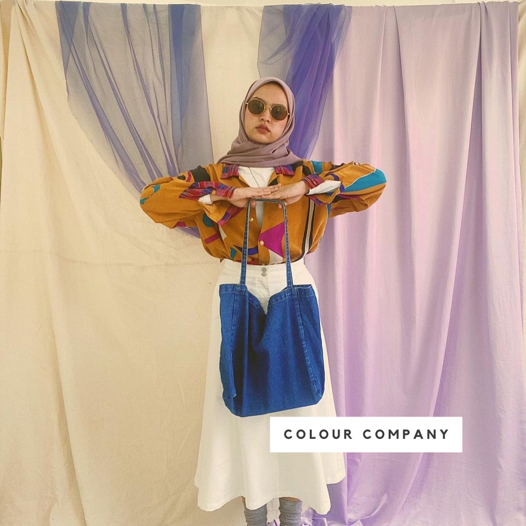 Colour Company Colony Denim Tote Bag Jeans
