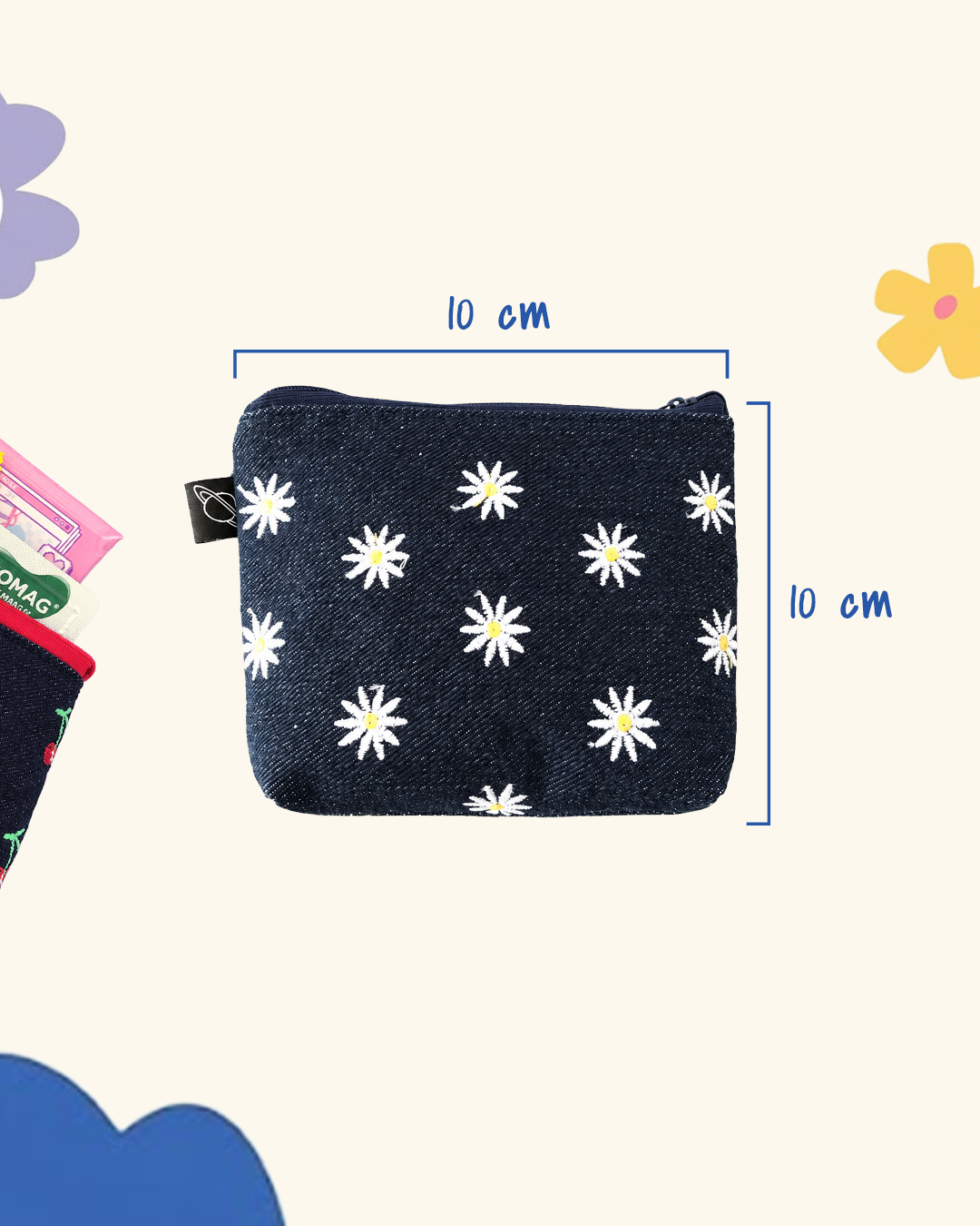 NEW ARRIVAL! Denim Pouch by Companion