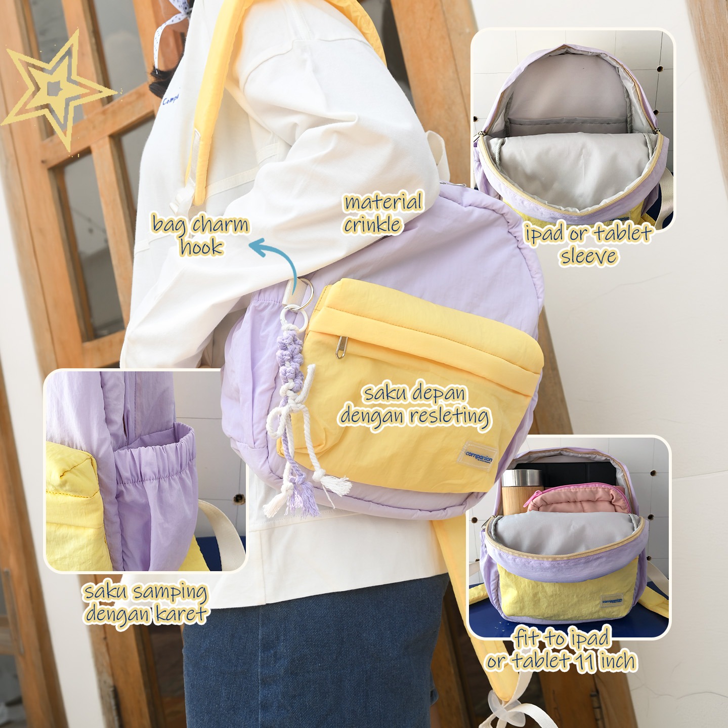 (COMPANION) Nola Mini Backpack