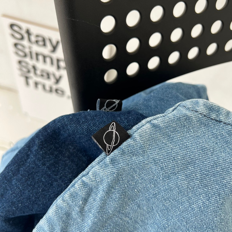 HOBO JEANS Totebag Polos Bahan Jeans