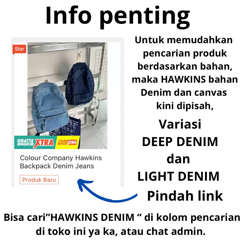 COMPANION Hawkins Backpack Canvas / Ransel / Tas Punggung