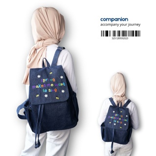 (companion) Spring Backpack Jeans Playfull Edition