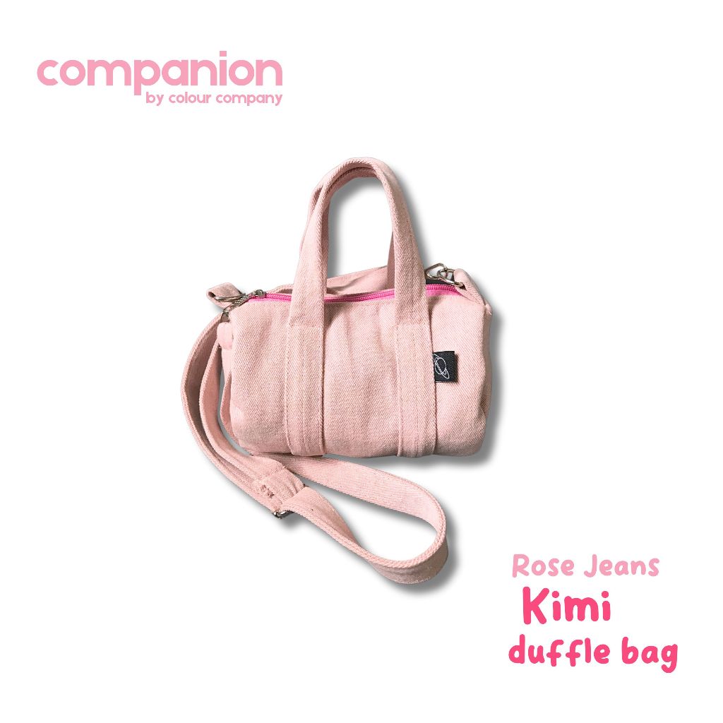 (companion) Kimi Mini Duffle Sling Bag Denim I Tas Selempang Jeans