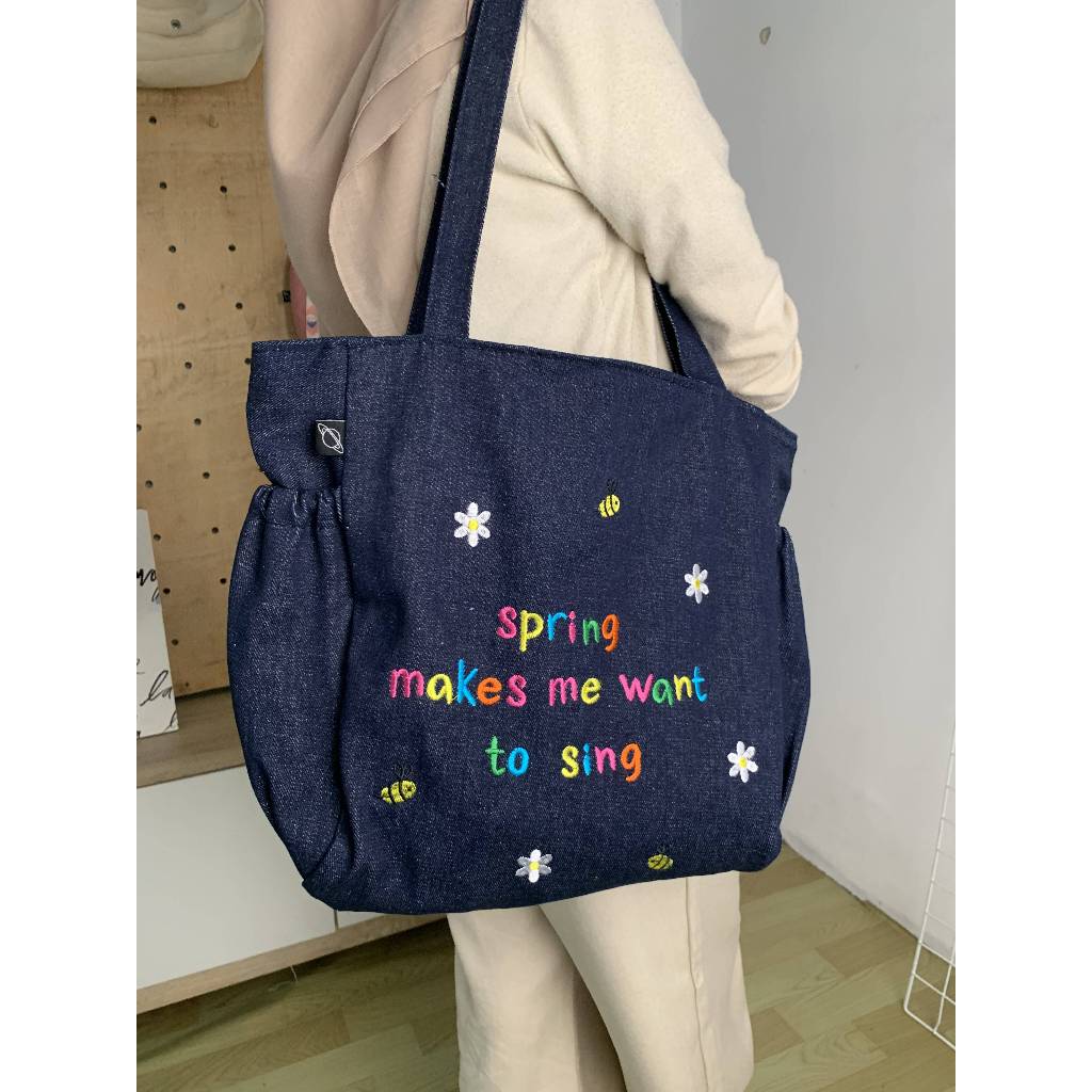 (Companion) Spring Totebag Jeans Playful Edition