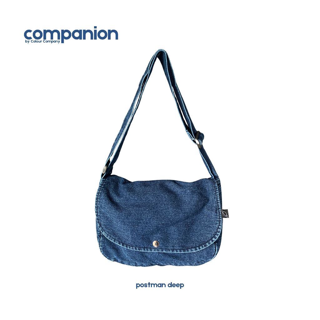DENIM SLING BAG.MESSENGER POSTMAN UNISEX