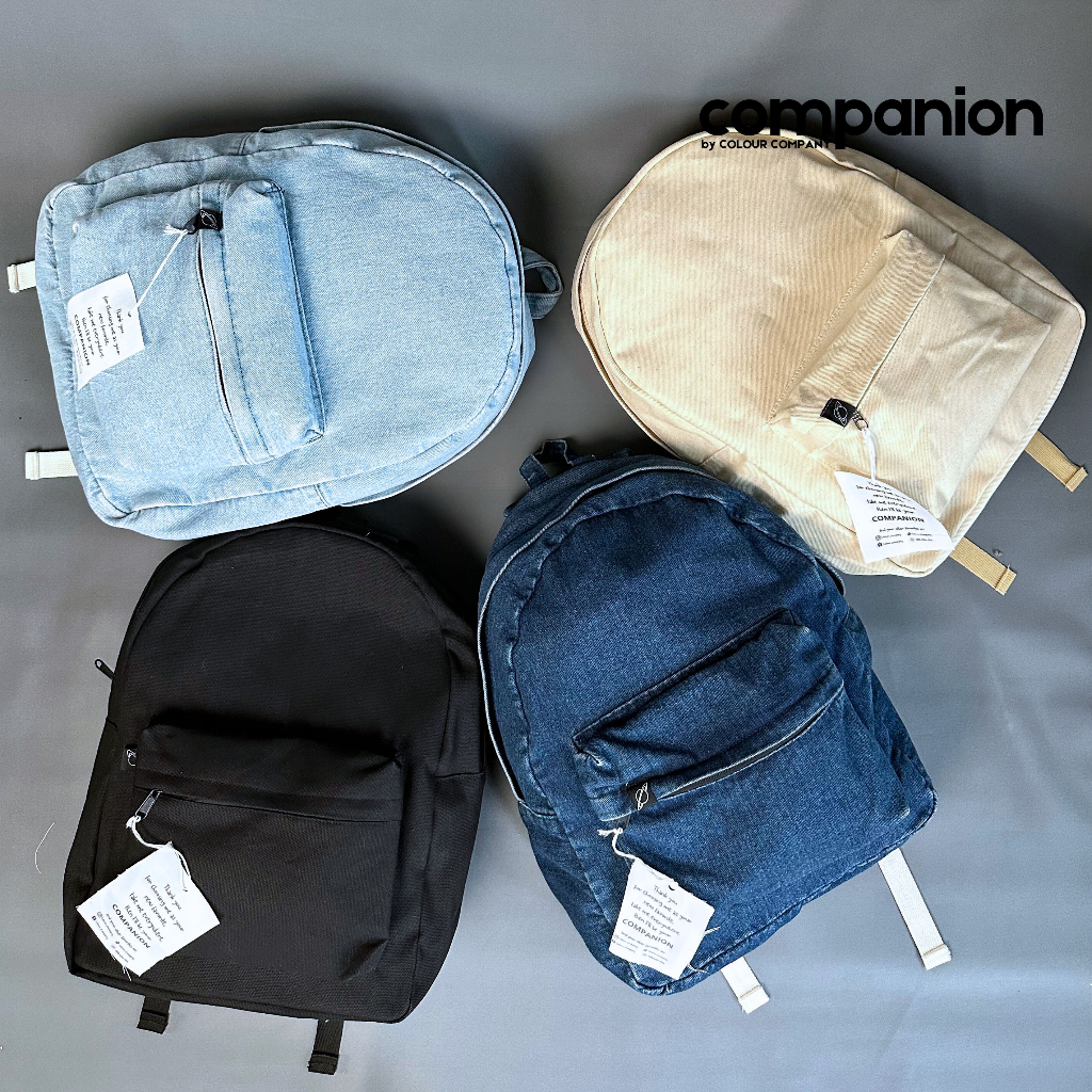 COMPANION Hawkins Backpack Canvas / Ransel / Tas Punggung