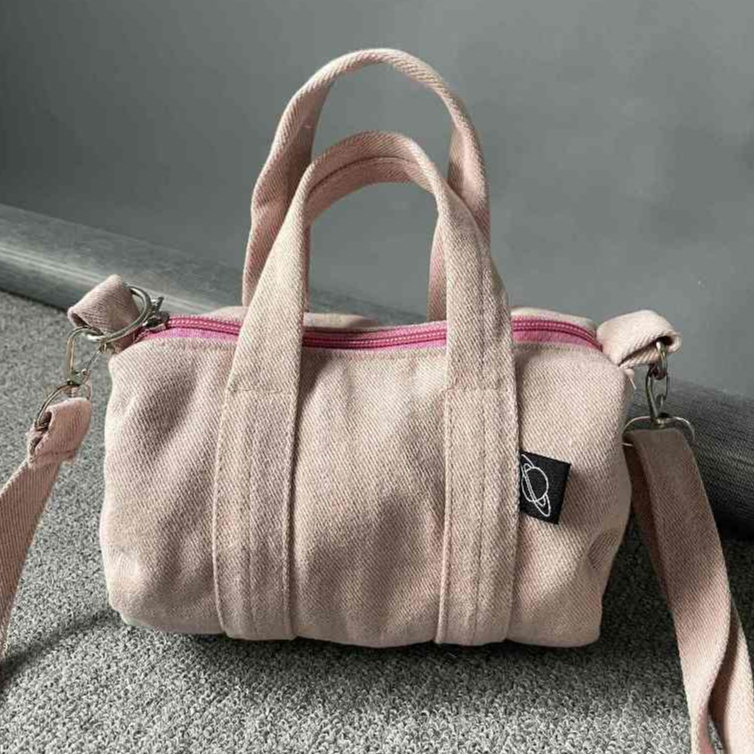 (companion) Kimi Mini Duffle Sling Bag Denim I Tas Selempang Jeans