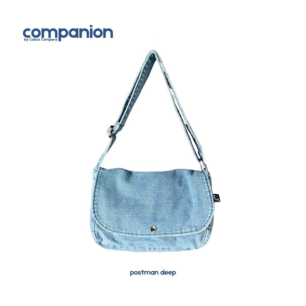 DENIM SLING BAG.MESSENGER POSTMAN UNISEX