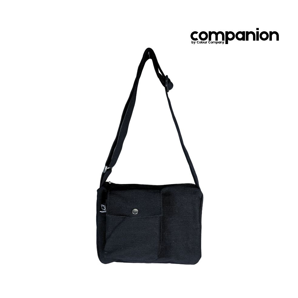 SAVIOUR SINGLE SAKU TAS SLING BAG CANVAS POCKET UNISEX PRIA & WANITA